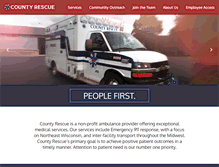 Tablet Screenshot of countyrescue.com